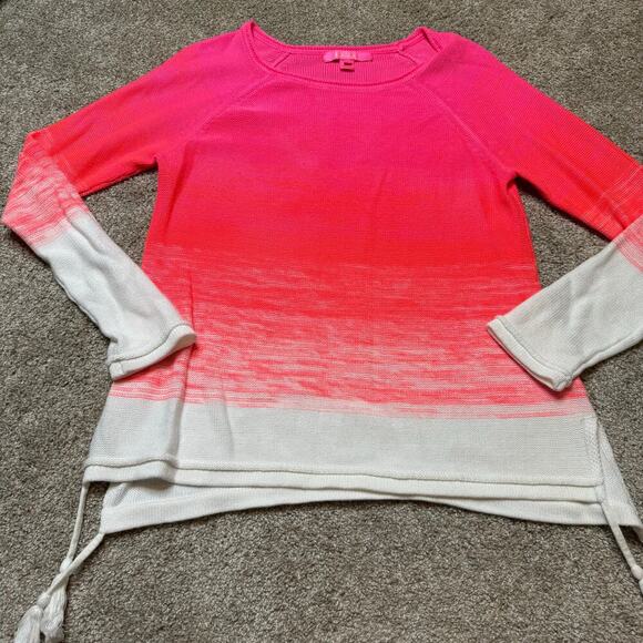 LILLY PULITZER Jody Sweater In Prosecco Pink Marled Ombre - Picture 2 of 4